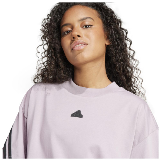 Adidas Γυναικεία κοντομάνικη μπλούζα Future Icons 3-Stripes Tee